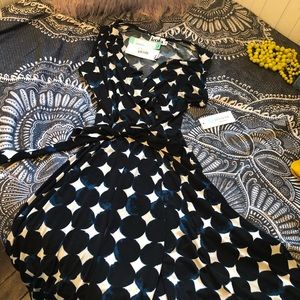 Leota faux wrap dress from StitchFix NWT